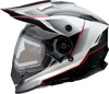 Range Bladestorm Dual-Sport Snow Helmet Small - White/Black/Red