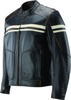 Hoodlum Vintage Leather Jacket Black - Small