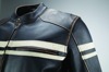 Hoodlum Vintage Leather Jacket Black - Small