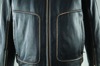 Hoodlum Vintage Leather Jacket Black - Small