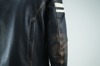 Hoodlum Vintage Leather Jacket Black - Small