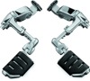 Ergo III Adjustable Mount With Trident Dually ISO Pegs Chrome