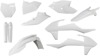 Full Plastic Kit - White - Fits Many 16-18 KTM 125-450