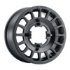 MR407 Bead Grip 15x6 / 5+1/51mm Offset / 4x136 / 100mm CB Matte Black Wheel