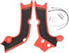 X-Grip Frame Guard Red/Black - For Honda CRF250R/RX CRF450R/RX