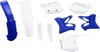 Full Plastic Kit - Blue/White - For 06-14 Yamaha YZ125 YZ250