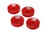 06-11 Honda Civic Red Rear Upper Shock Bushing Set