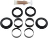 Fork Service Kit w/ Bushings, Oil Seals, & Dust Wipers - For 02-03 Kawasaki KX125 & KX250