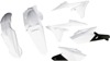 White Plastic Kit - For 14-18 Yamaha YZ250F 14-17 YZ450F