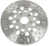 Polished Floating Brake Rotor - 10 Button Floating Brake Rotor - Polished Center