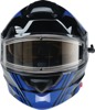 Z1R Solaris First Tracks Modular Snow Electric Helmet M Blue - Modular snow helmet with electric shield