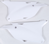 Plastic Side Number Plate - White - For 14-20 KX85 KX100