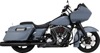 Vance & Hines HD Dresser 09-16 Power Duals Black PCX Header Exhaust