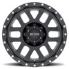 MR306 Mesh 18x9 -12mm Offset 8x170 130.81mm CB Matte Black Wheel