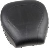 Wide Studded Vinyl Pillion Pad - For 84-99 Harley Softail