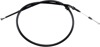 Black Vinyl Clutch Cable - For 92-98 Yamaha XJ600 Seca II