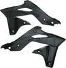 Radiator Shrouds - Black - For 13-16 Kawasaki KX250F