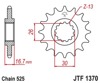 Front Steel Countershaft Sprocket - 15 Tooth 525