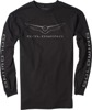 Men's Gold Wing Icon Long Sleeve Tee - Gw Icon Ls Tee Blk Lg