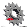 Front Steel Countershaft Sprocket - 15 Tooth 520 Chain Conversion