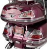 Plug 'N' Play Lighted Chrome Trunk and Saddlebag Molding Inserts - Led Chr Sdlbg Mld Insrt-Plgnpl