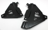 Radiator Braces - Black - For 16-18 Kawasaki KX450F