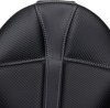 Dominator Stitched Vinyl Solo Seat Black Gel - For 04-20 Harley XL XR