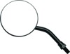 3in Adjustable Round Mirror 10mm - Each - Black