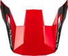 Fly Racing Rayce Helmet Visor Red/Black/White XL-2X - Replacement visor for Rayce Helmet