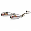 T-6 Dual Aluminum & Stainless Steel Full Exhaust - For 15-16 700 Raptor