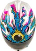 Fly Racing Revolt Space Creep Helmet MD For Light Blue/White/Pink - Medium size, light blue/white/pink.