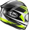 Arai Contour-X Mark Helmet 2XL Fluorescent Yellow - Full face helmet with vented design