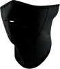 3-Panel Neoprene Half Mask - Half Mask,Neo, 3 Panel, Blk