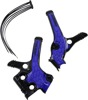 X-Grip Frame Guards Black/Blue - For 18-24 Yamaha YZ65