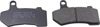 Organic Brake Pads - Replaces H-D # 41854-08, 42897-08, 42897-06 & 42850-06