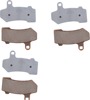 Complete Pad Set - HH Sintered Brake Pads - Replaces H-D # 41854-08, 42897-08, 42897-06 & 42850-06