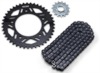 V3 Chain & Sprocket Kit Black RX Chain 520 15/43 Black Steel - For 15-18 Yamaha R1/M