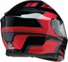 Z1R Solaris 2.0 Slater Modular Helmet XS Red/Black - Modular helmet with sun visor and venting