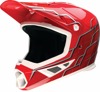 Z1R Rise 2.0 Hyacinth Helmet XS Red/White Unisex - Off-road helmet with vented polycarbonate shell