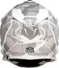 F.I. Agroid Camo White Gray Helmet Youth SM