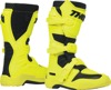 Thor Youth Blitz XR Boots Black/Fluorescent Acid Size 7 - Off-road youth boots in size 7, Black/Fluorescent Acid