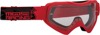 Qualifier Red / Black Agroid Goggles - Clear Lens