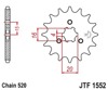 Steel Front Countershaft Sprocket - 11 Teeth, 520 - For 83-85 Yamaha YTM200 Tri-Moto