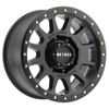 MR305 NV HD 18x9 +18mm Offset 8x6.5 130.81mm CB Matte Black Wheel