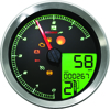 LCD Color Change Speedo and Tachometer Silver