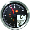 LCD Color Change Speedo and Tachometer Silver