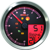 LCD Color Change Speedo and Tachometer Silver