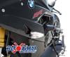 Black NO CUT Frame Sliders - For 15-17 BMW S1000RR