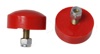 1in Tall Buttonhead Bump Stop - Red