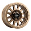 MR304 Double Standard 17x8.5 0mm Offset 5x5 94mm CB Method Bronze Wheel